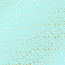 Аркуш одностороннього паперу з фольгуванням Golden stars Turquoise, 30,5 см х 30,5 см