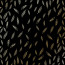 Аркуш одностороннього паперу з фольгуванням, Golden Feather Black, 30,5 см х 30,5 см
