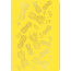 Аркуш одностороннього паперу з фольгуванням Golden Pineapple Yellow A4 21х30 см