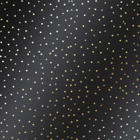 Аркуш одностороннього паперу з фольгуванням Golden Drops Black, 30,5 см х 30,5 см