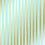 Лист одностороннього паперу з фольгуванням Golden Stripes Turquoise, 30,5 см х 30,5 см