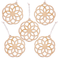 Заготовка для декорирования Новогодняя игрушка 4 №195