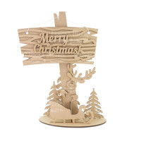 Заготовка для декорирования Merry Christmas №201