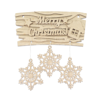Заготовка для декорирования Merry Christmas 1 №206