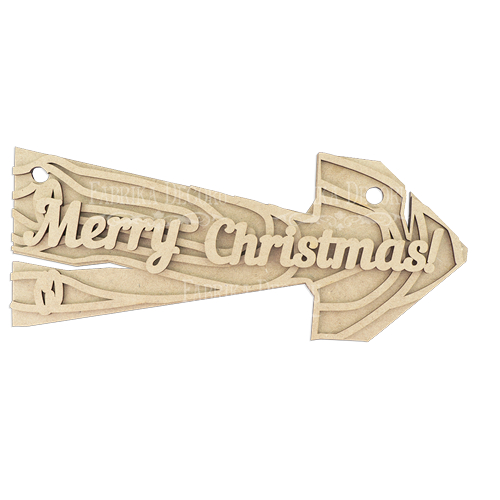 Заготовка для декорирования Merry Christmas 2 №209