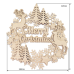 Заготівля для декорування Merry Christmas 3 №212
