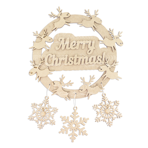 Заготовка для декорирования Merry Christmas 4 №215