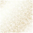 Лист односторонней бумаги с фольгированием Golden Poinsettia White, 30,5 см х 30,5 см