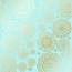 Лист односторонней бумаги с фольгированием Golden Napkins Turquoise, 30,5 см х 30,5 см