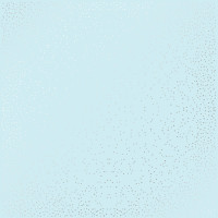 Аркуш одностороннього паперу зі срібним тисненням Silver Mini Drops Blue, 30,5 см х 30,5 см