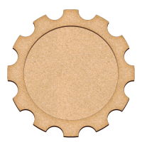 Артборд Шестеренка 30х30 см Артборд Шестеренка 30х30 см