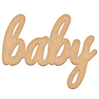 Артборд букви Baby 32х25 см