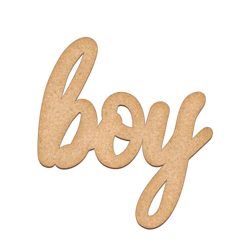 Артборд буквы Boy 23х25 см