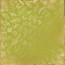 Аркуш одностороннього паперу з фольгуванням Golden Branches Light green, 30,5 см х 30,5 см