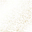 Лист одностороннього паперу з фольгуванням Golden Text White, 30,5 х 30,5 см