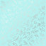 Аркуш одностороннього паперу зі срібним тисненням Silver Branches Turquoise, 30,5 см х 30,5 см