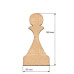 Артборд Пешка-шахматная фигура 9,5х18 см