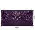 Відріз шкірзаму з тисненням золотою фольгою Golden Maxi Drops Violett, 50х25 см