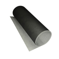 Відріз шкірозамінника Чорний (Black) 50х15 см