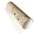 Отрез кожзама с тиснением золотой фольгой Golden Pion Beige, 50х25 см