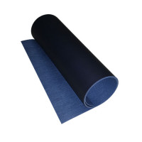 Отрез кожзама Темно-синий (Dark Blue) 50х15 см