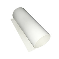 Отрез кожзама Белый (White) 50х15 см