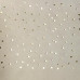 Отрез кожзама с тиснением золотой фольгой Golden Drops Beige, 50х25 см