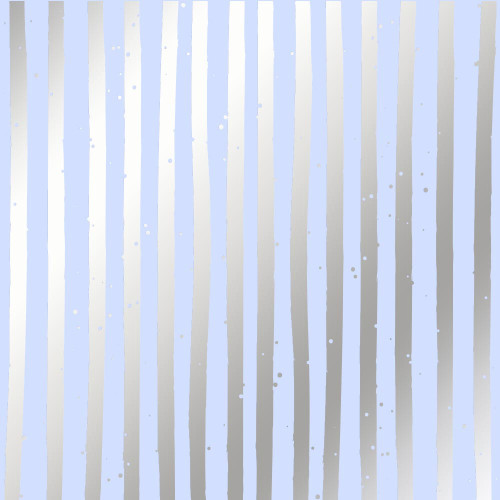 Лист односторонней бумаги с серебряным тиснением Silver Stripes Purple, 30,5 см х 30,5 см