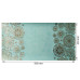 Відріз шкірзаму з тисненням золотою фольгою Golden Napkins Mint, 50х25 см