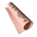 Відріз шкірзаму з тисненням золотою фольгою Golden Napkins Peach, 50х25 см