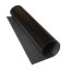 Переплетный кожзам Glossy black 138х100 см (0,6 мм)
