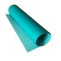 Отрез кожзама Ярко-синий (Bright blue) 70х25 см