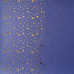 Отрез кожзама с тиснением золотой фольгой Golden Stars Lavender, 50х25 см