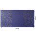 Отрез кожзама с тиснением золотой фольгой Golden Stars Lavender, 50х25 см