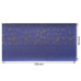 Отрез кожзама с тиснением золотой фольгой Golden Dill Lavender, 50х25 см