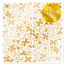 Лист кальки (веллум) із золотим візерунком Golden Winterberries 30,5х30,5 см (Вінтерберрі)