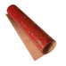 Отрез кожзама с тиснением золотой фольгой Golden Pion Wine red, 50х25 см