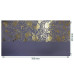 Отрез кожзама с тиснением золотой фольгой Golden Peony Passion, color Lavender, 50х25 см
