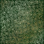 Лист односторонней бумаги с фольгированием Golden Rose leaves Dark green aquarelle, 30,5 см х 30,5 см