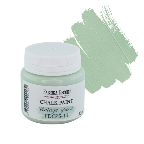 Крейдяна фарба Chalk Paint Вінтажна зелень 150мл