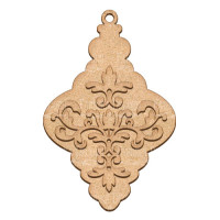 Заготовка для декорирования Елочная игрушка 47, №480 Заготовка для декорирования Елочная игрушка 47, №480