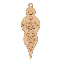 Заготовка для декорирования Елочная игрушка 49, №482