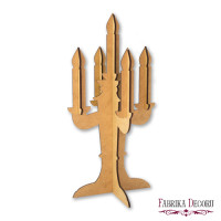 Заготовка для декорирования Классический канделябр на 5 свечей №326