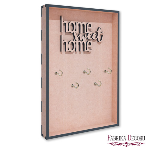 Ключница настенная Home sweet home №317