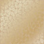 Аркуш одностороннього паперу з фольгуванням Golden Leaves mini, Kraft, 30,5 см х 30,5 см