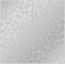 Лист односторонней бумаги с серебряным тиснением Silver Leaves mini, Gray, 30,5 см х 30,5 см