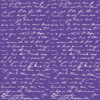 Лист односторонней бумаги с серебряным тиснением Silver Text Lavender, 30,5 см х 30,5 см