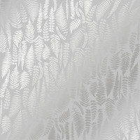 Лист односторонней бумаги с серебряным тиснением Silver Fern, Gray, 30,5 см х 30,5 см