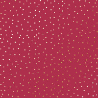 Аркуш одностороннього паперу з фольгуванням Golden Drops, color Blackberry, 30,5 см х 30,5 см