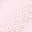 Аркуш одностороннього паперу з фольгуванням Golden Drawing pins and paperclips, Light pink, 30,5 х 30,5 см